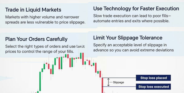 Low Slippage minimazing strategies